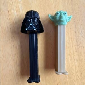 Darth Vader and Yoda Star Wars Pez